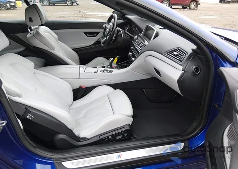 2012 BMW M6 from USA, damaged, VIN WBSLZ9C58CC985691